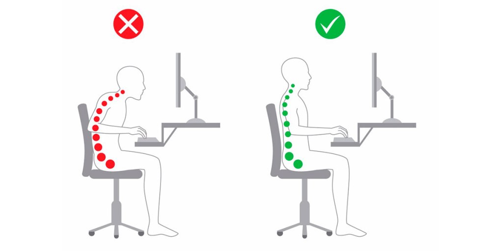 Postura e salute: avvertenze e consigli